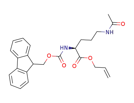 allyl 2-((((9H-fluoren-9-yl)methoxy)carbonyl)amino)-5-acetamidopentanoate