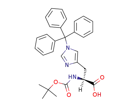 N<sup>α</sup>-(tert-butyloxy)carbonyl-N<sup>im</sup>-triphenylmethyl-L-histidine