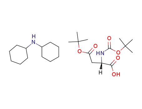 β-tert-butyl-N-(tert-butoxycarbonyl)-L-aspartic acid dicyclohexylammonium salt
