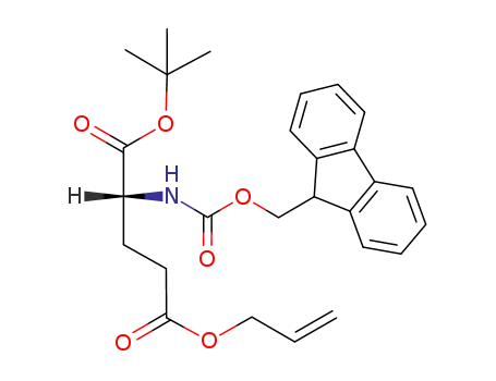(R)-2-(9H-Fluoren-9-ylmethoxycarbonylamino)-pentanedioic acid 5-allyl ester 1-tert-butyl ester