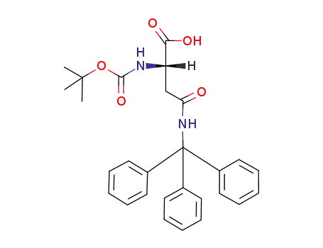 N<sup>α</sup>-tert-butoxycarbonyl-N<sup>ω</sup>-triphenylmethyl-L-asparagine