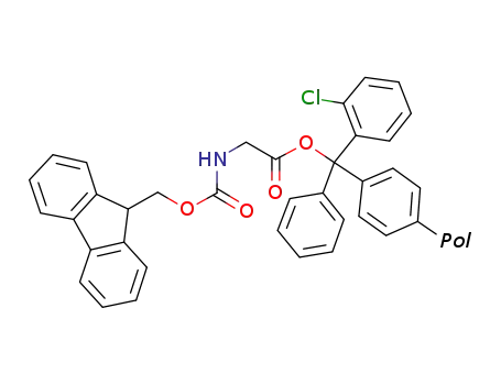 Fmoc-glycine-2-chlorotrityl resin