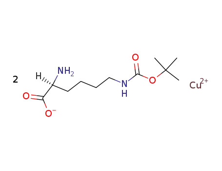Copper(II); (S)-2-amino-6-tert-butoxycarbonylamino-hexanoate